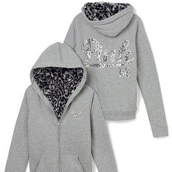 NWT PINK Victoria's Secret Rare Limited Edition Snow Leopard